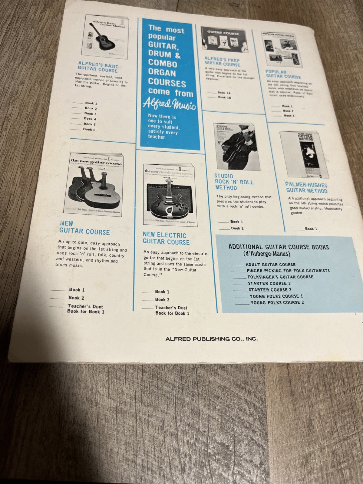 Alfred's Basic Guitar Course Book 1