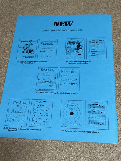 More Songs for Young Players Beginner Violin  by Evelyn Bedient Avsharian