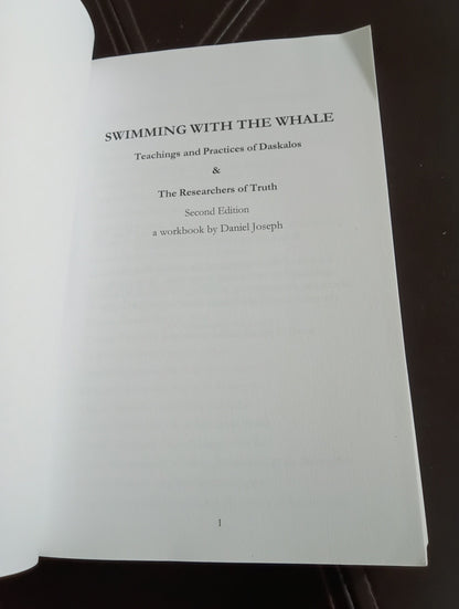 Swimming with the Whale: The Miracles, Wonders  Healings of Daskalo - **MINT**