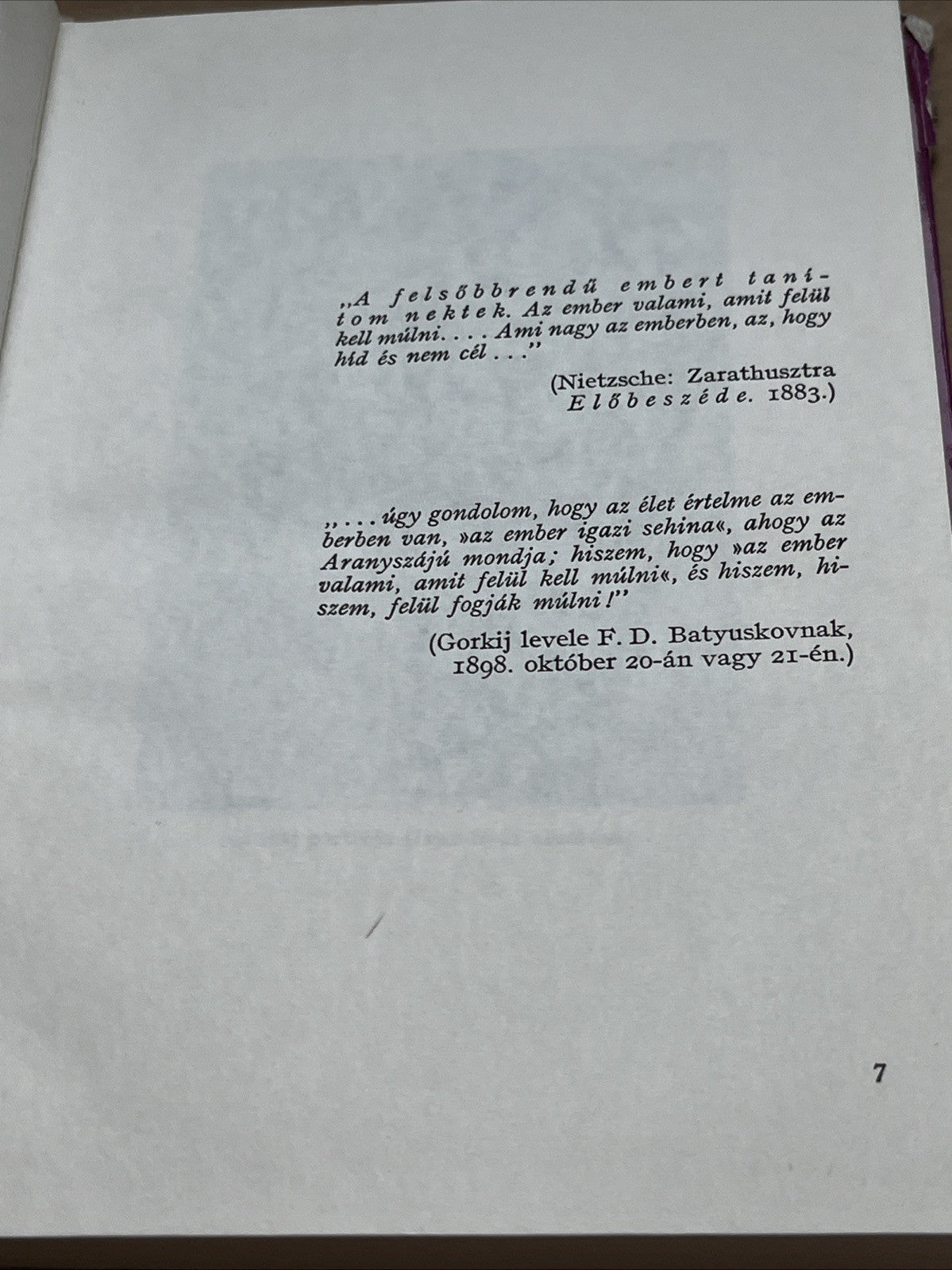 Gorkij és Nietzsche: Két himnusz az Emberről