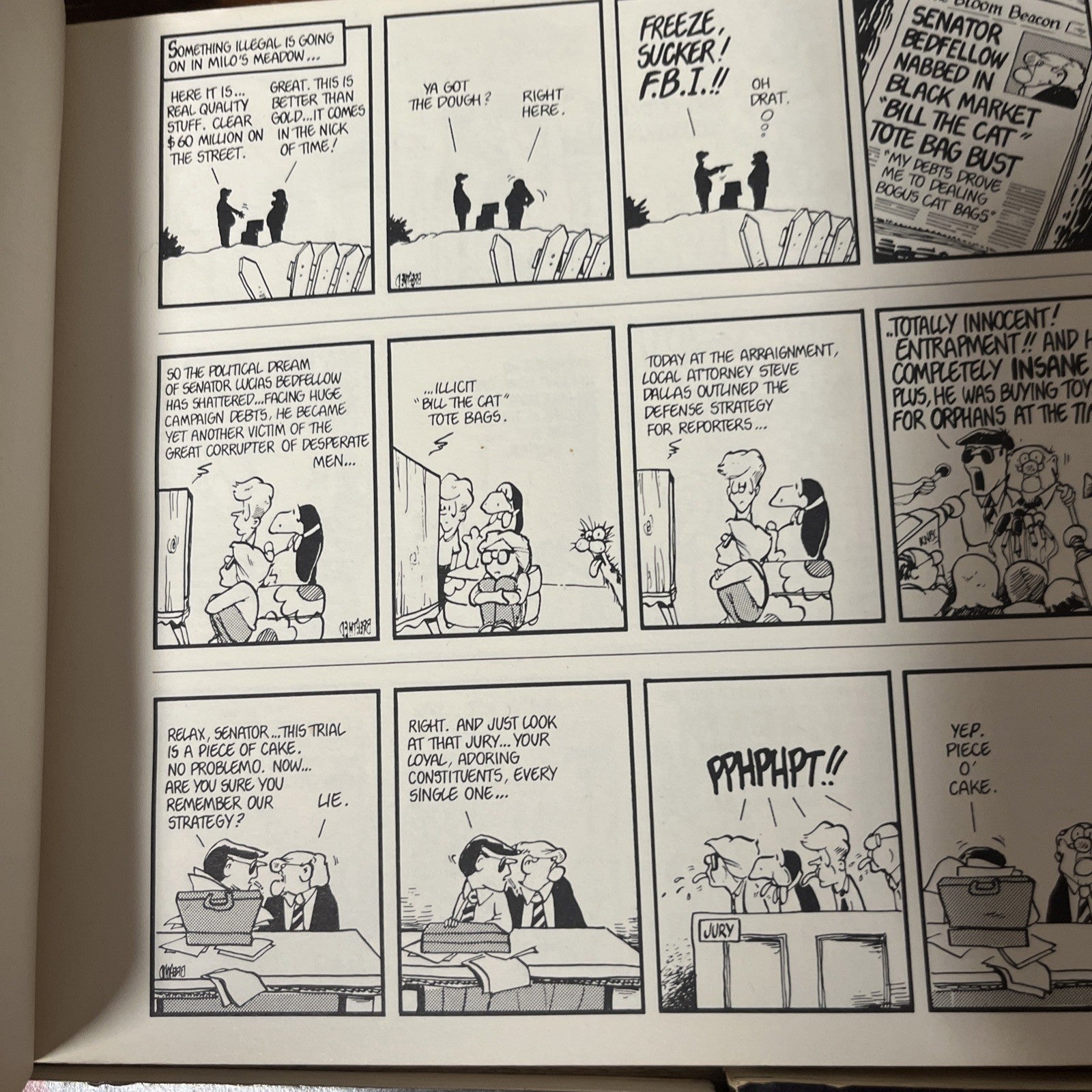 Berkeley  Breathed Books Bloom County Comic Strip Collections- Boingers Lot of 3