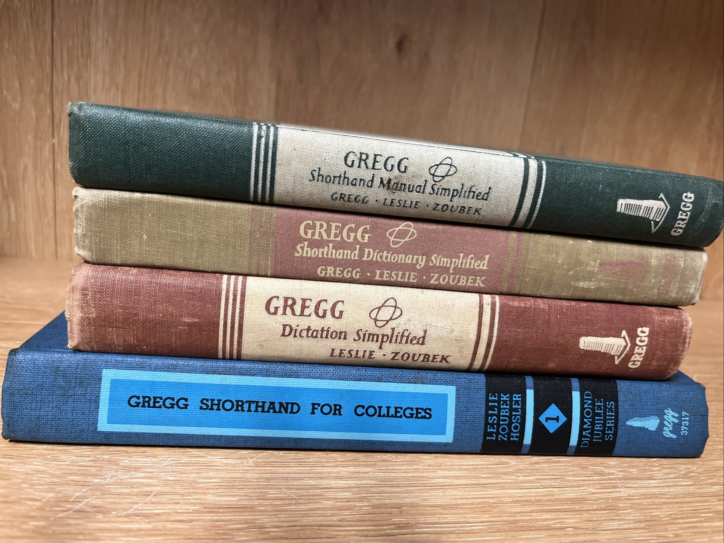 Gregg Shorthand Lot 4 College Diamond Jubilee, Dictionary,Dictation Simplified