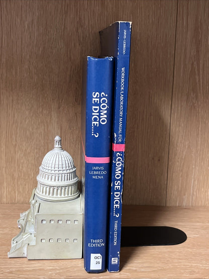 ¿Cómo se dice…? 3rd Edition y Workbook/Laboratory Manual For Jarvis Lebredo
