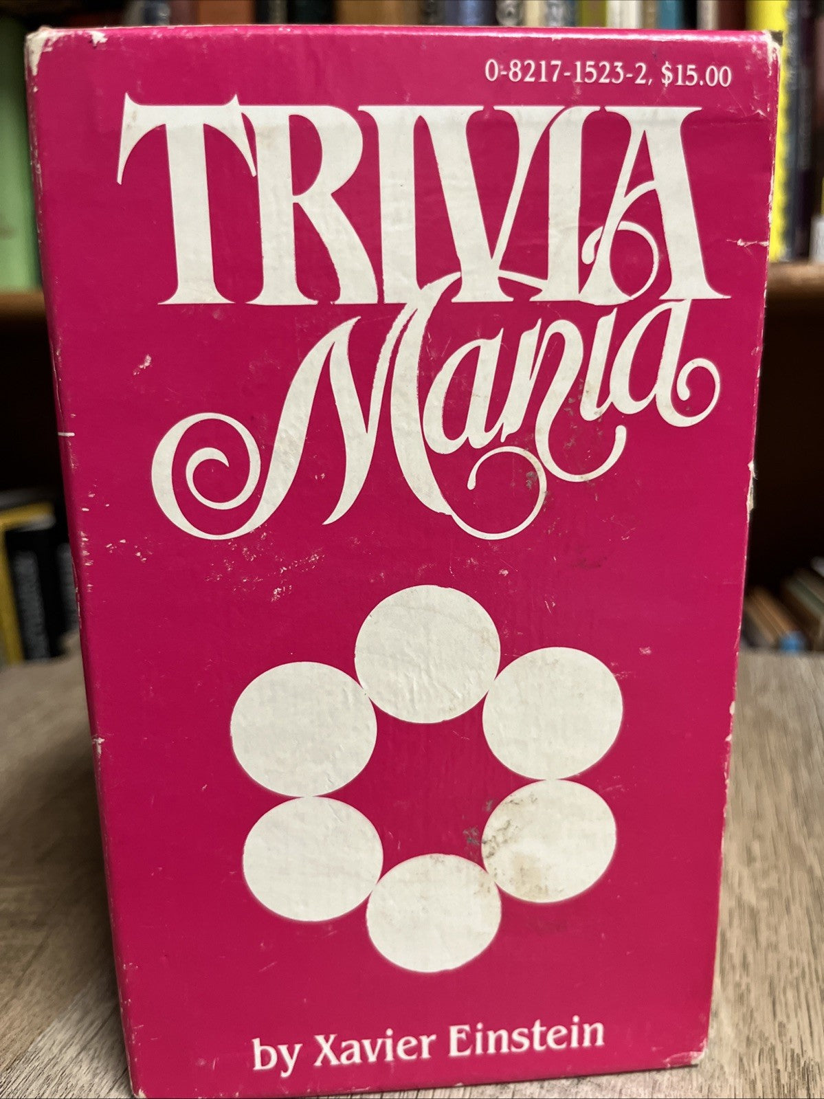 Trivia Mania Xavier Einstein 1984 Third Printing Box Lot 5 Movies Sports History