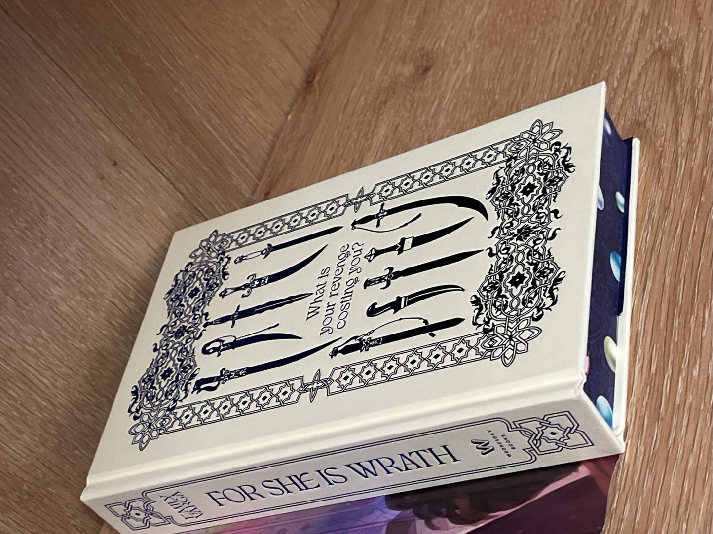 For She Is Wrath Emily Varga OwlCrate 1st Edition Hardcover Signed 9781250877383