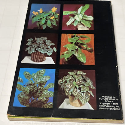 Mother Nature's Handbook Secrets for Thriving Indoor Plants Vintage Book (1976)