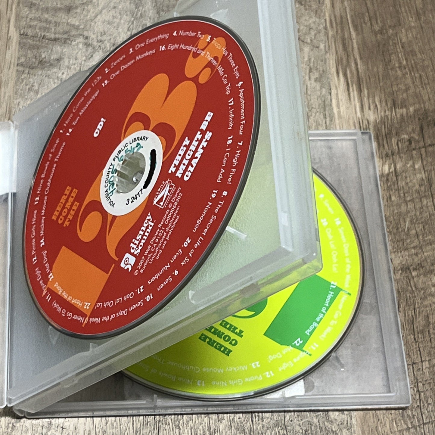 THEY MIGHT BE GIANTS    HERE COME THE 123'S   CD/DVD