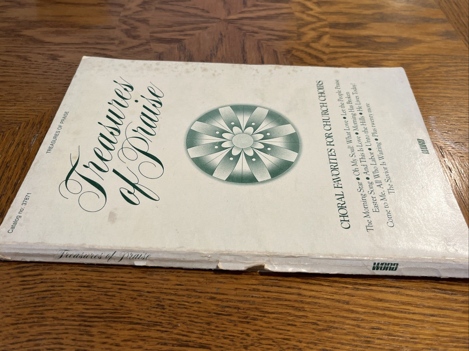 Treasures of Praise Choral Favorites For Church Choirs Songbook Catalog No 37871
