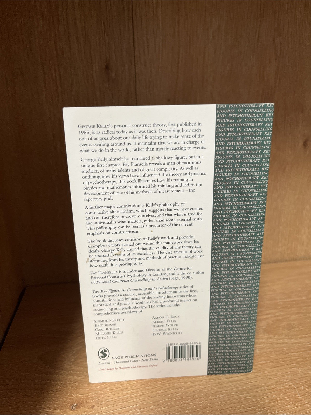 George Kelly by Fay Fransella (English) Paperback Book