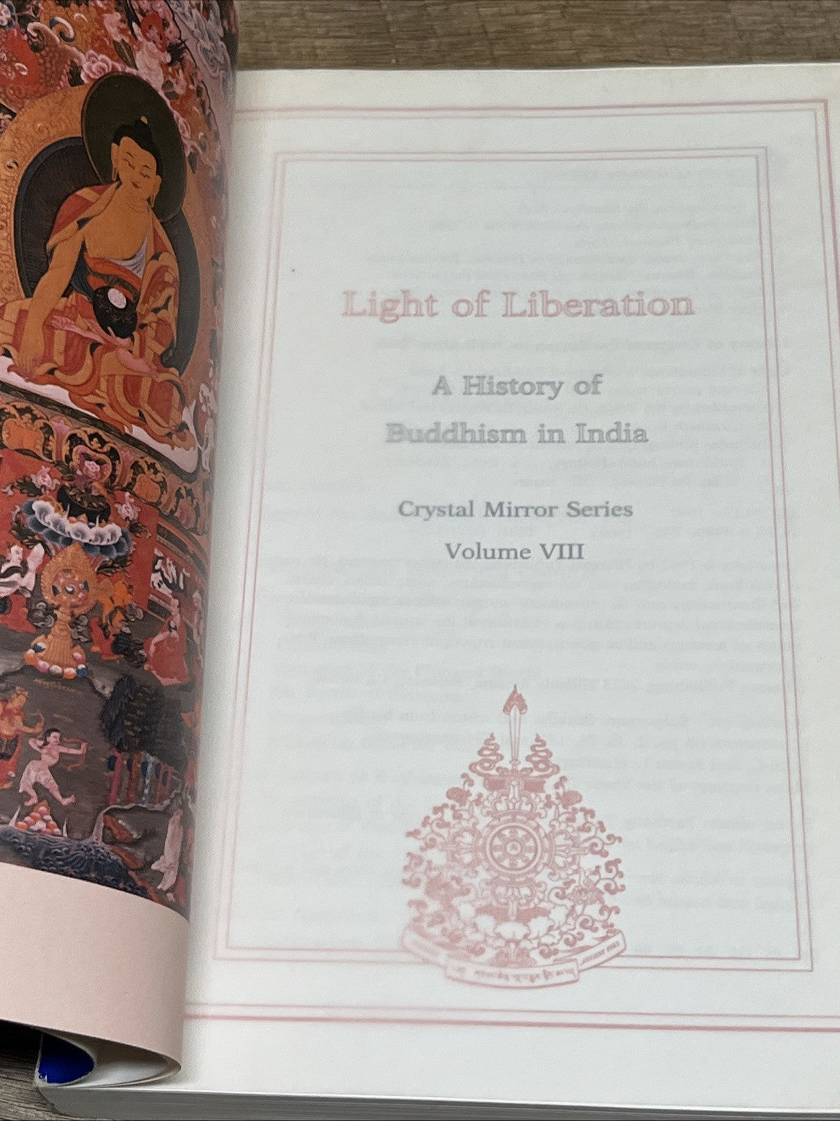 Light of Liberation: A History of Buddhism in India (Crystal Mirror Series, V111