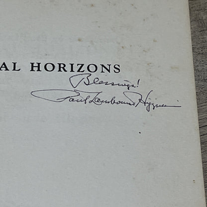 Paul Lambourne Higgins Spiritual Horizons Signed Copy RARE BOOK 1973
