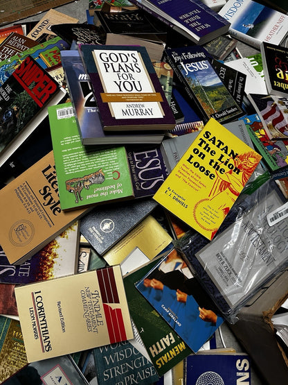 Lot of 20 Christian Prayer Bible Jesus Christ Stories Religion Book RANDOM*MIX 