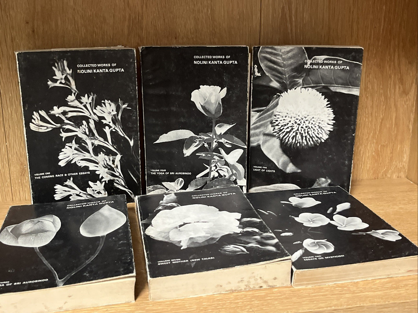 Collected Works of Nolini Kanta Gupta Vol. 1 - 5 and Vol 7 ( See Discription )