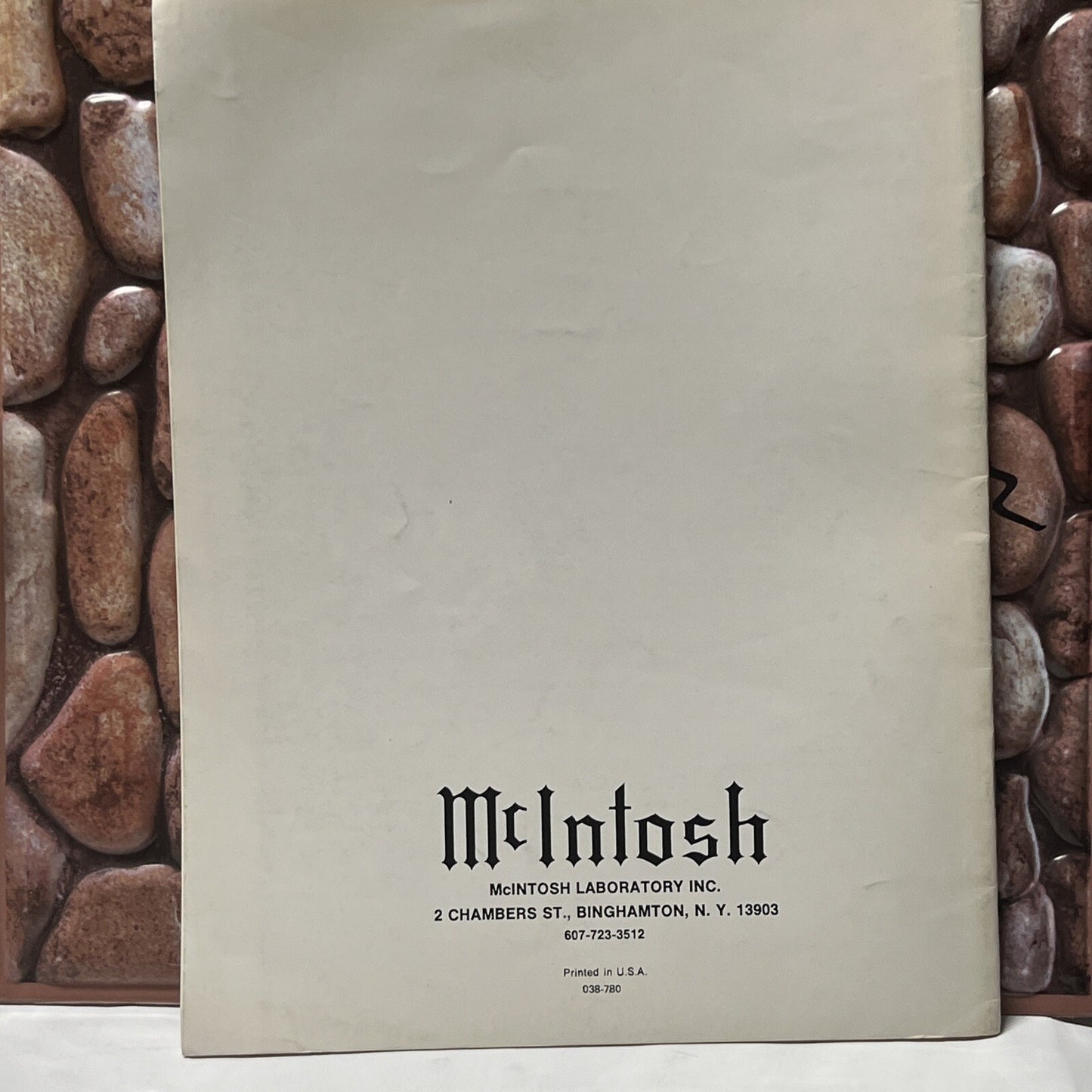 McIntosh Collectable stereo sales and model brochure circa early 1970’S