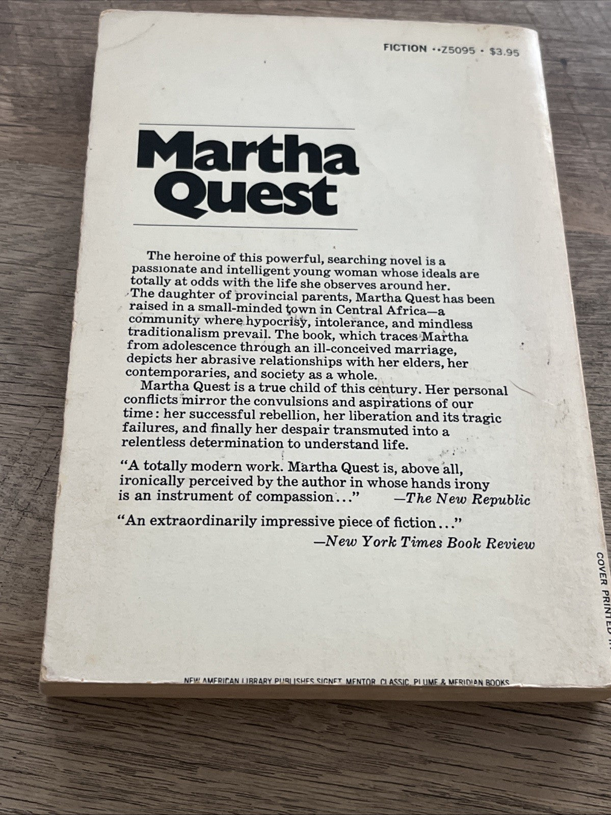 Doris Lessing Children of Violence Martha Quest Landlocked 3rd Ed  1964/1966