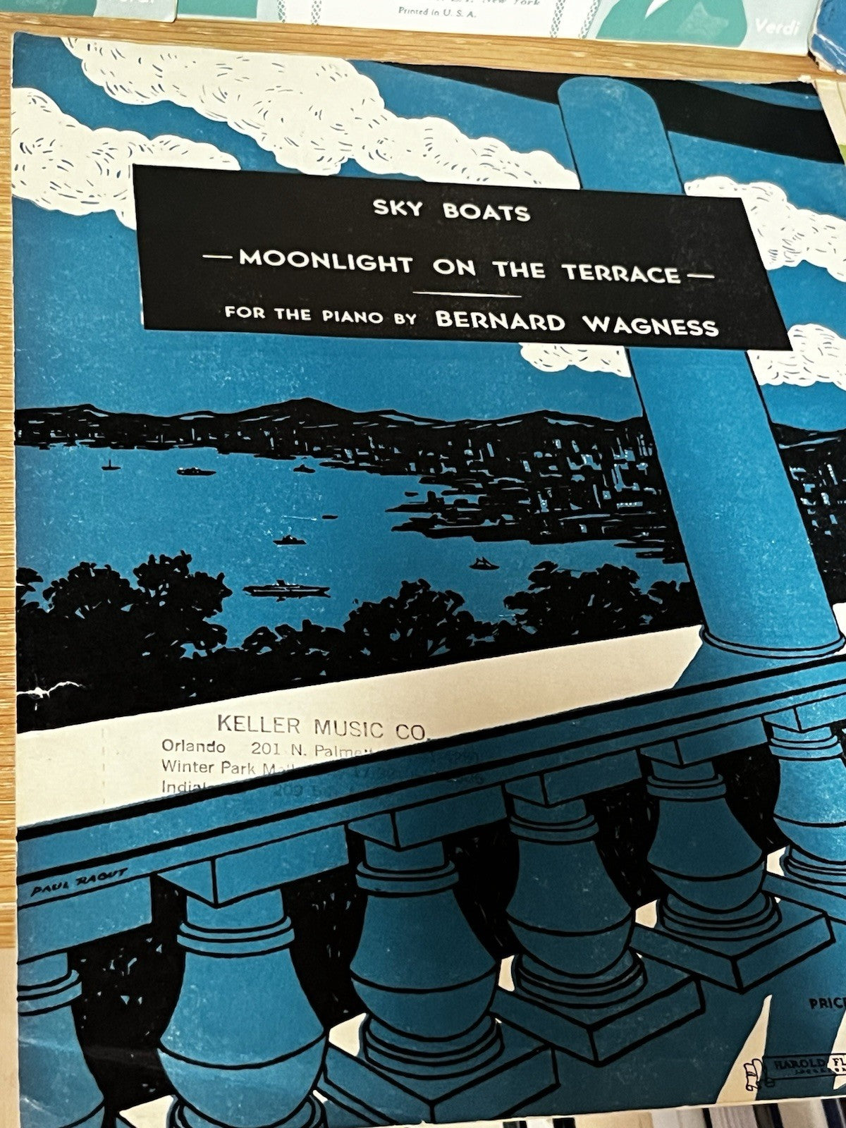 Music Sheets Antique Vintage Lot Of 14