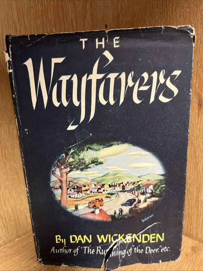 Lot of 6 old hardcover books vintage /Flight From Natchez, Wayfarers & More