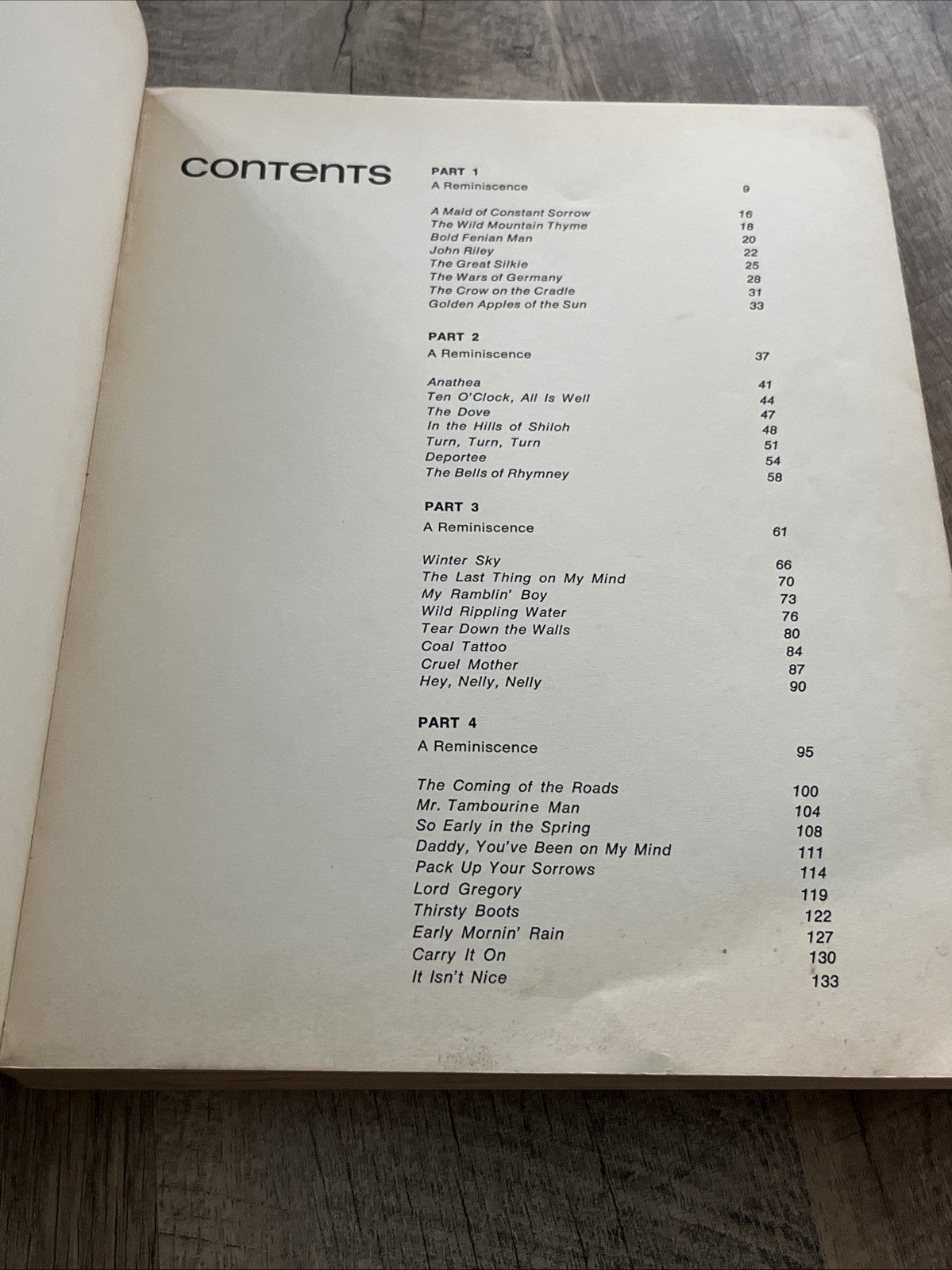 The Judy Collins Songbook 1970 Sheet Music Autobiography Tour Stories 3rd Print