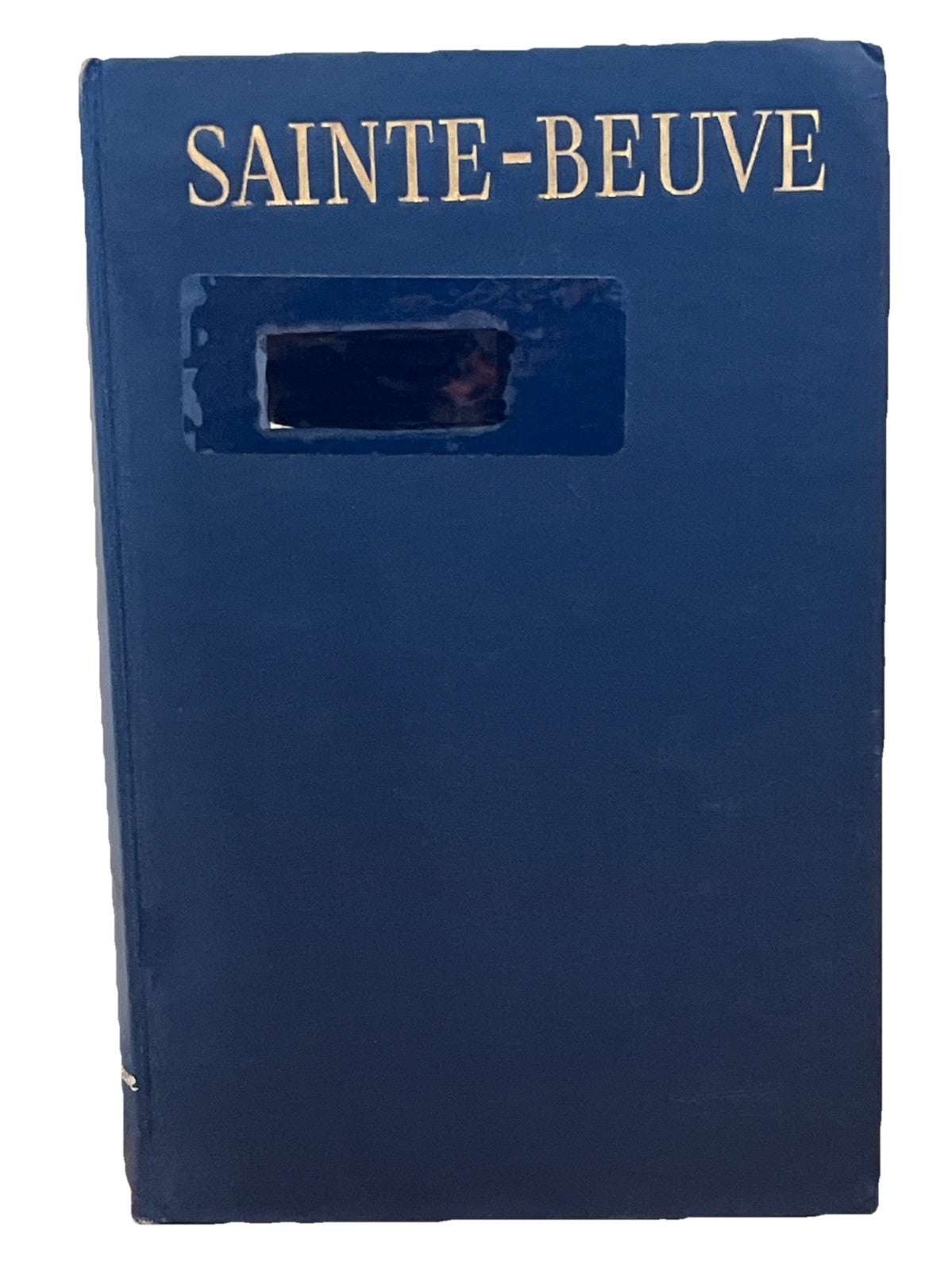 Nicolson, Harold,  Sainte-Beuve by Harold George Nicolson 1957