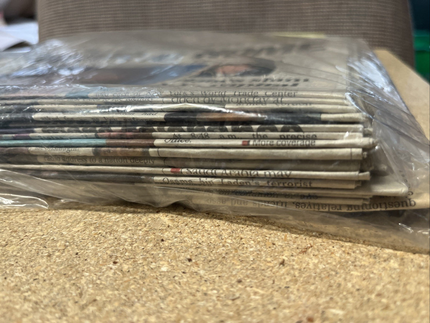 Lot of 16 Newspapers 9/11 High Springs Herald for Sept 12-24 & 26-29 Gainesville