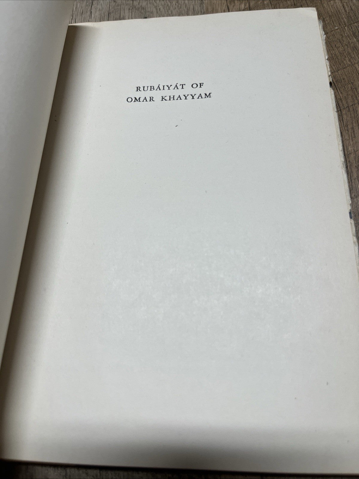 Rubaiyat of Omar Khayyam Illustrated by Willy Pogany 1992 Hardcover