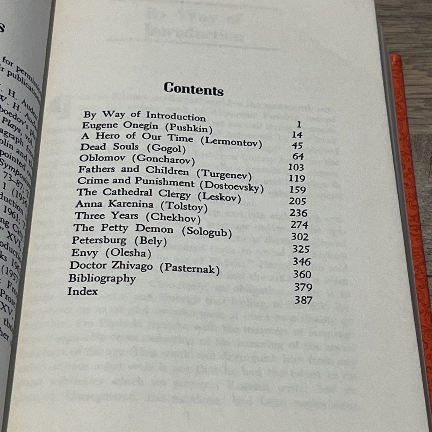 Russia Book: The Russian Novel First Edition by F.D. Reeve 1966