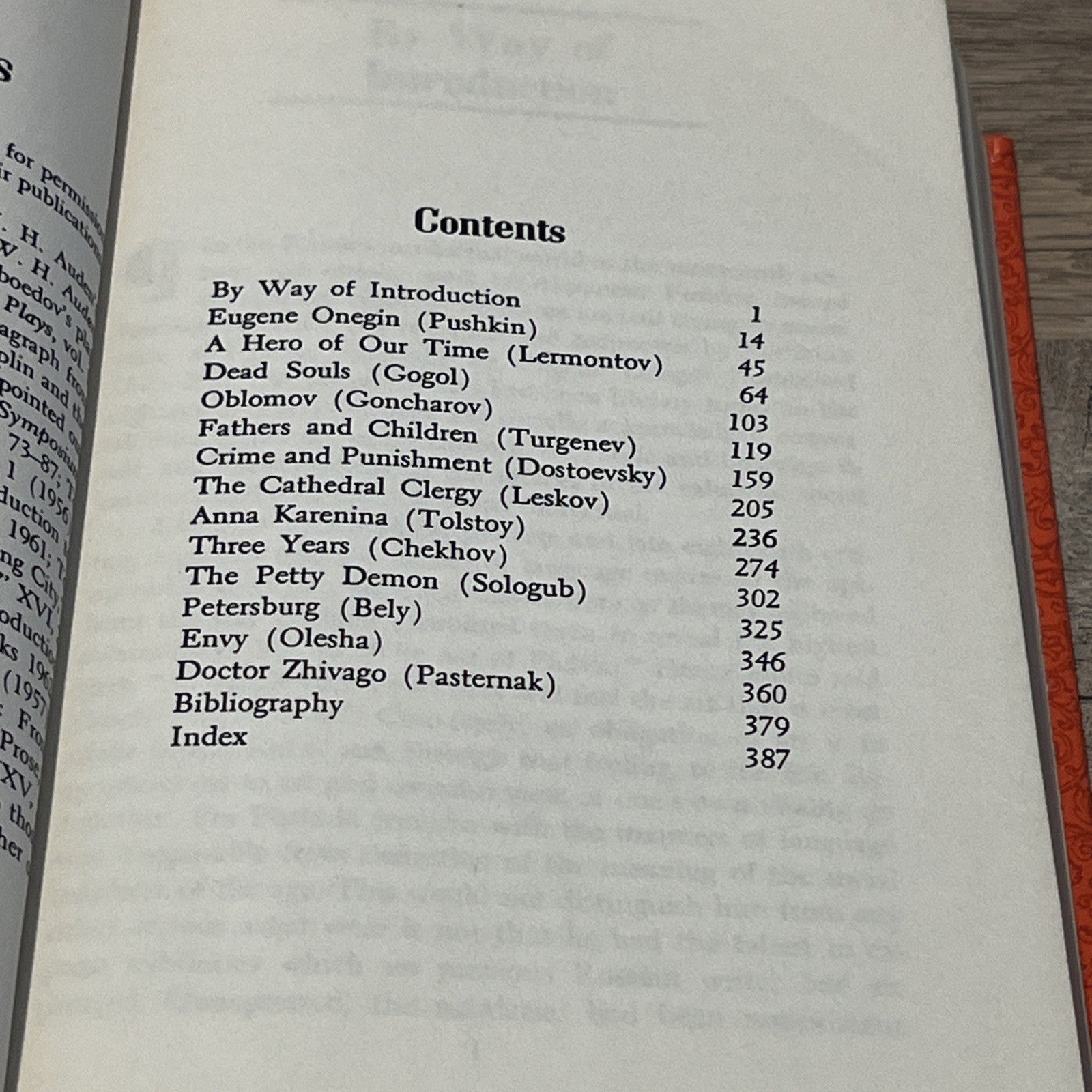 Russia Book: The Russian Novel First Edition by F.D. Reeve 1966