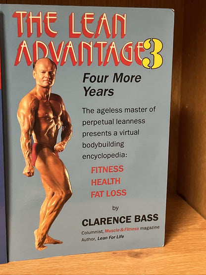 Clarence Bass Book Lot 3 RIPPED 2 &3: The Lean Advantage 3