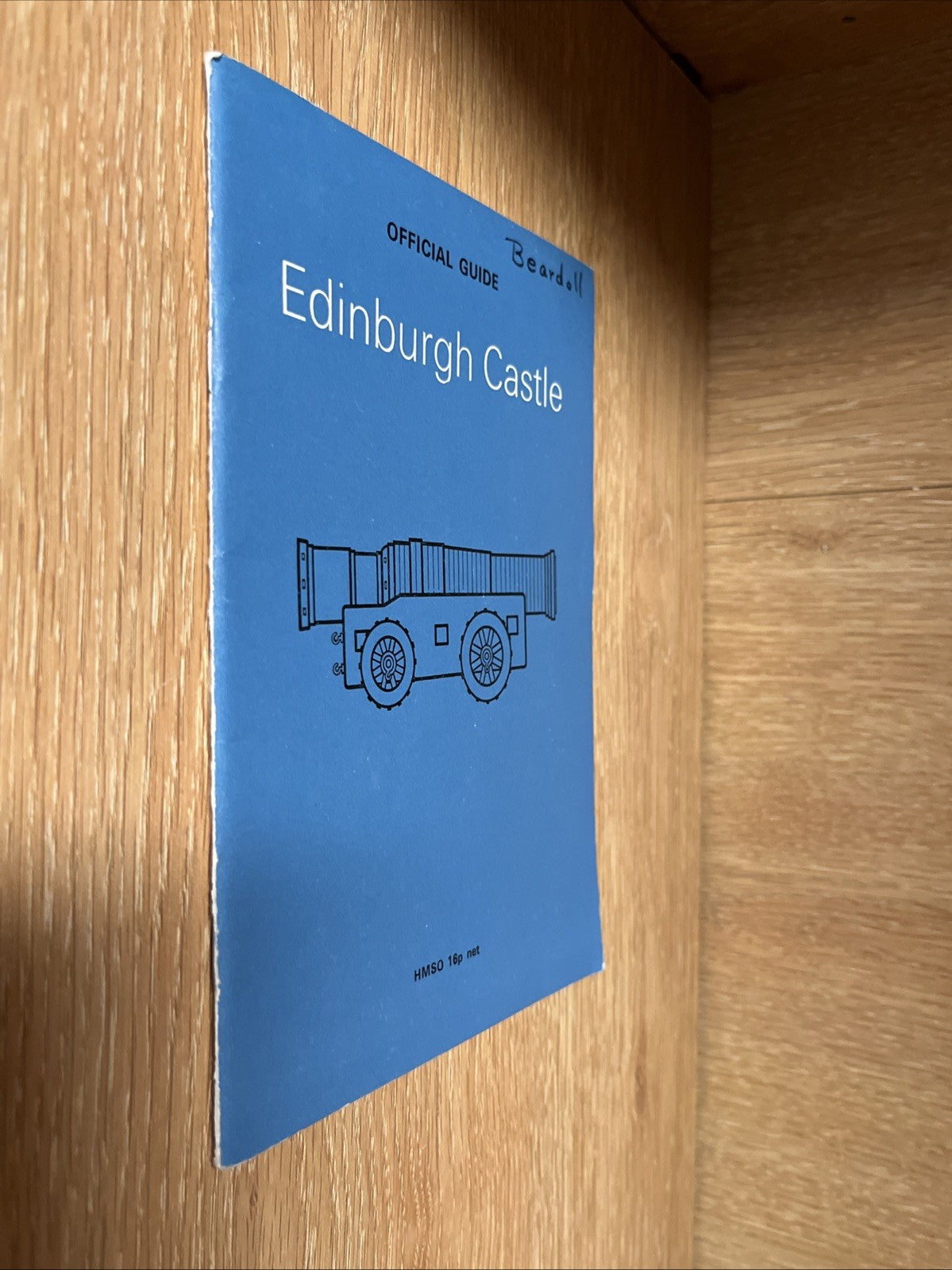Official Tourist Guide Souvenir Pamphlet Booklet Edinburgh Castle Scotland  1973