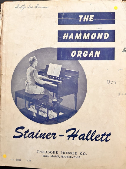 The Hammond Organ Stainer-Hallett