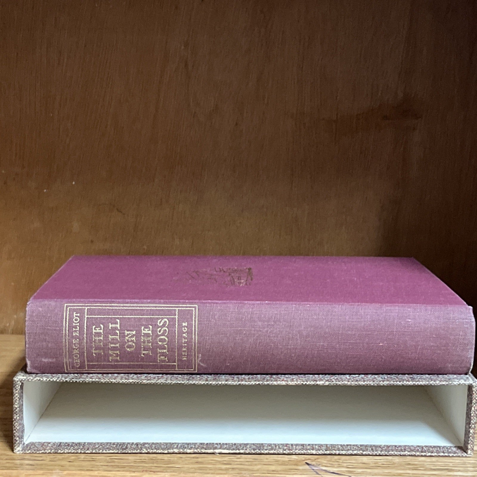 The Mill on the Floss by George Eliot (1963) Heritage Press, Hardcover,Slipcase