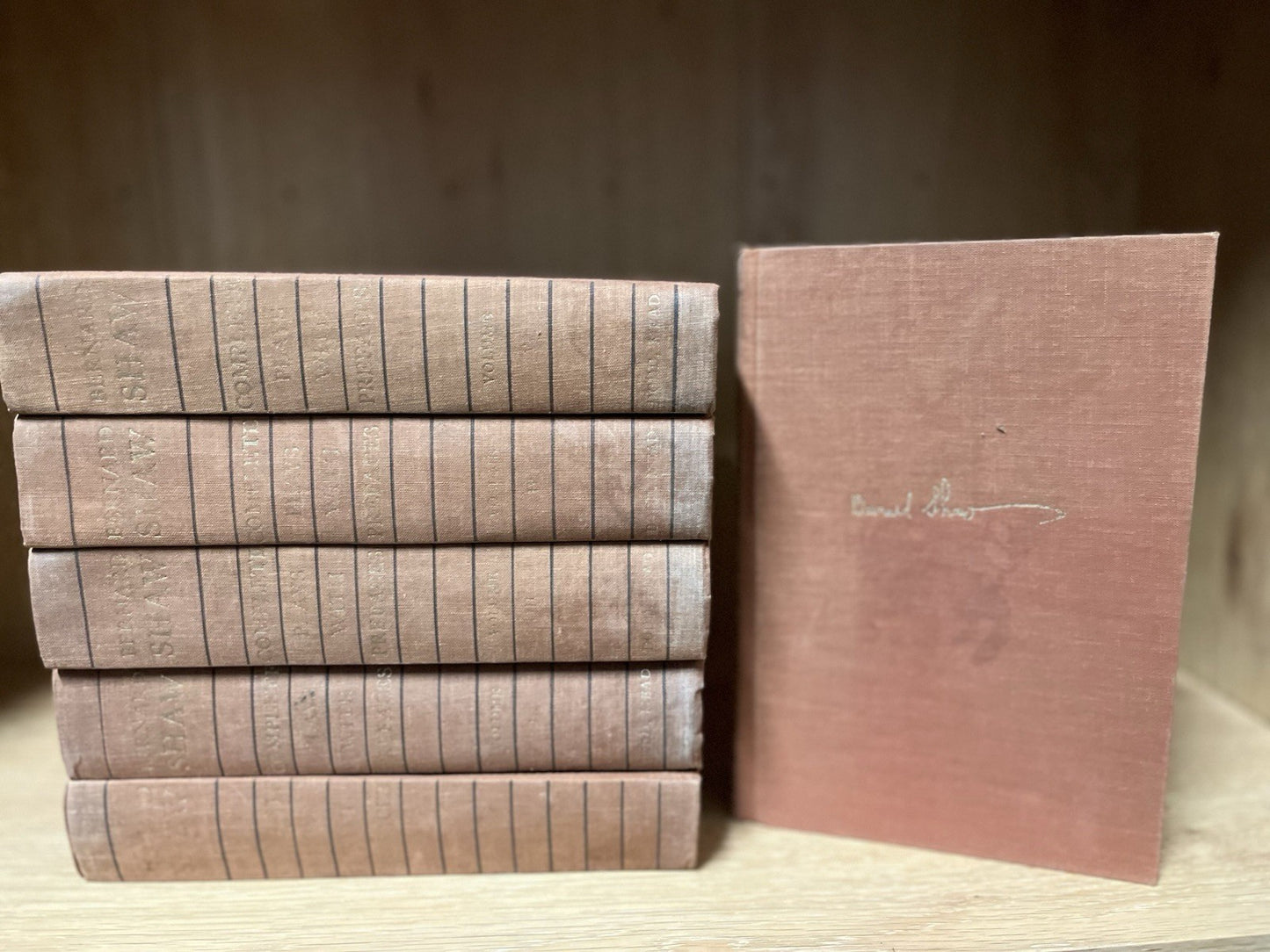 Bernard Shaw Complete Plays with Prefaces, Volume I — 6 Hardcover 1963