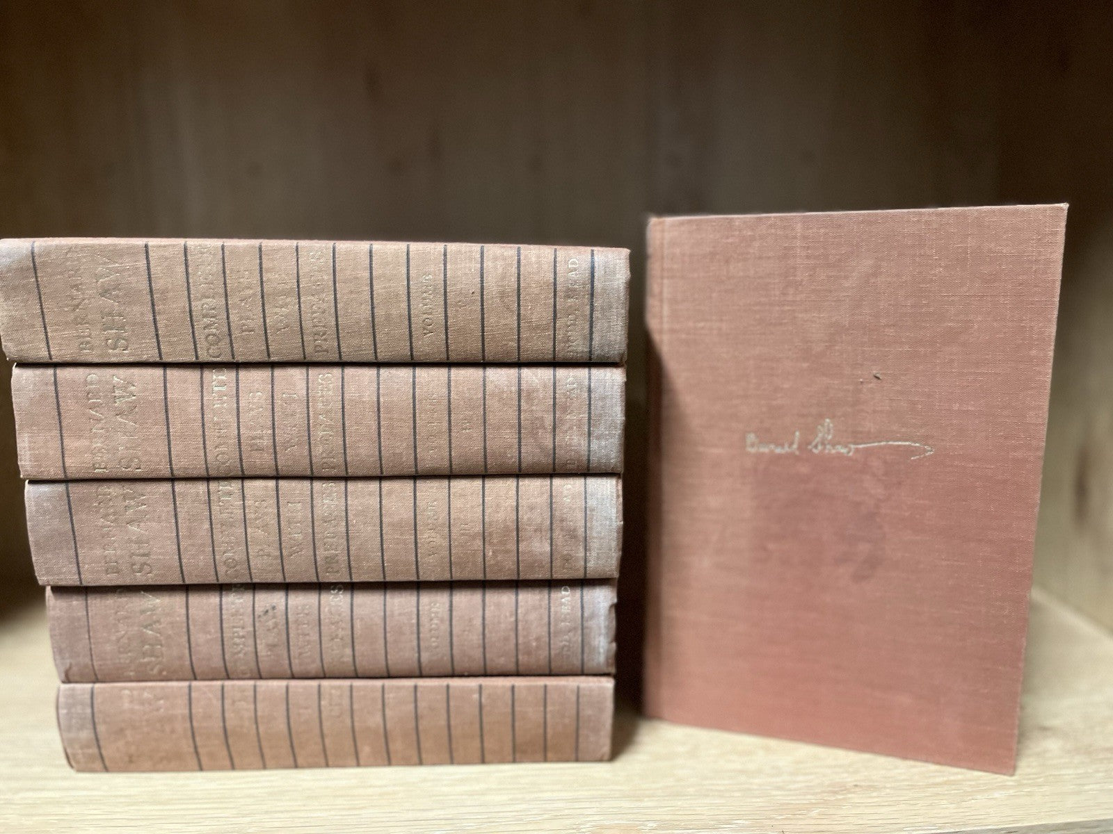 Bernard Shaw Complete Plays with Prefaces, Volume I — 6 Hardcover 1963