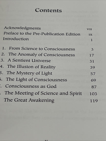 FROM SCIENCE TO GOD: THE MYSTERY OF CONSCIOUSNESS AND THE Peter Russell SIGNED