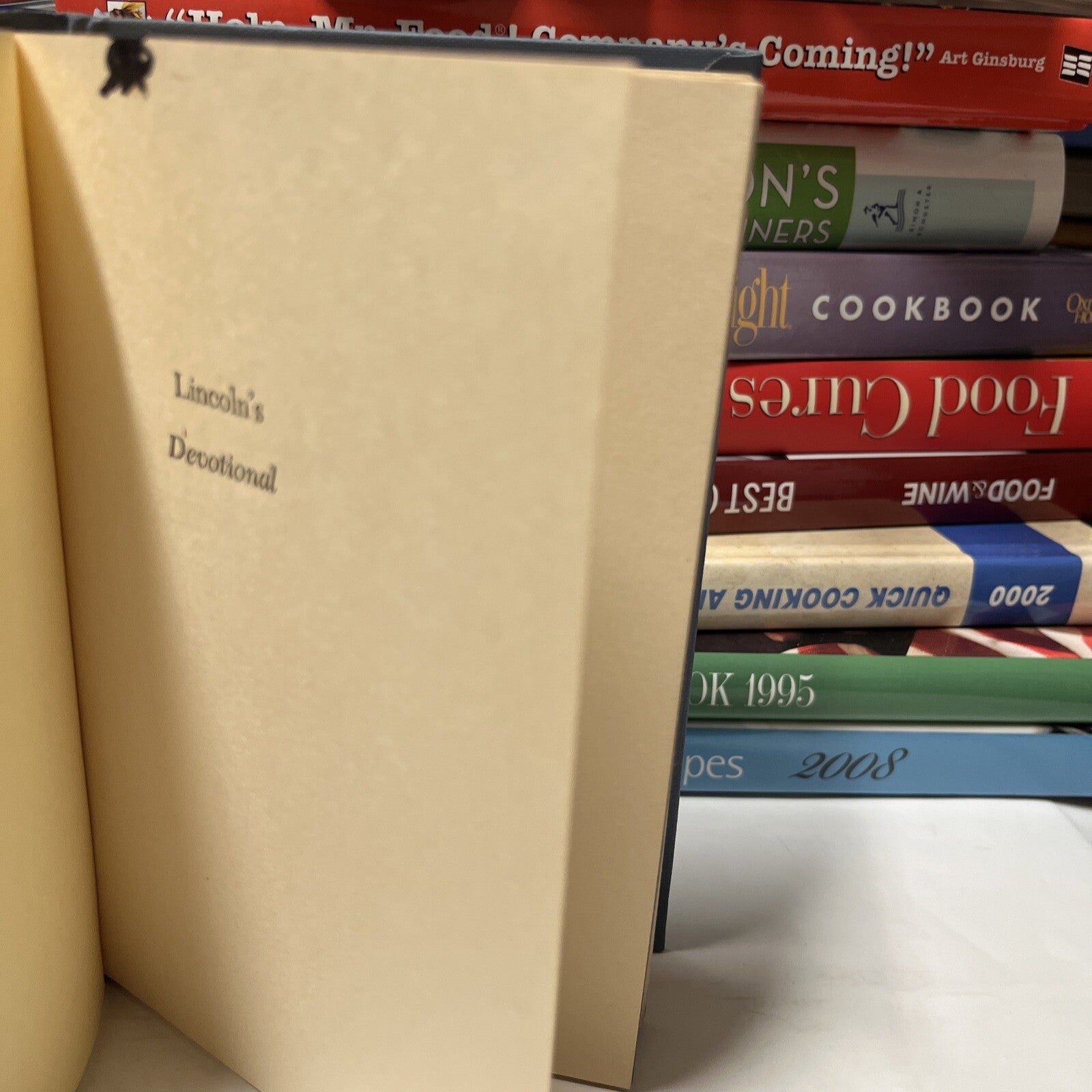 Vintage Lincoln's Devotional Channel Press, Inc., First Edition 1957 HC
