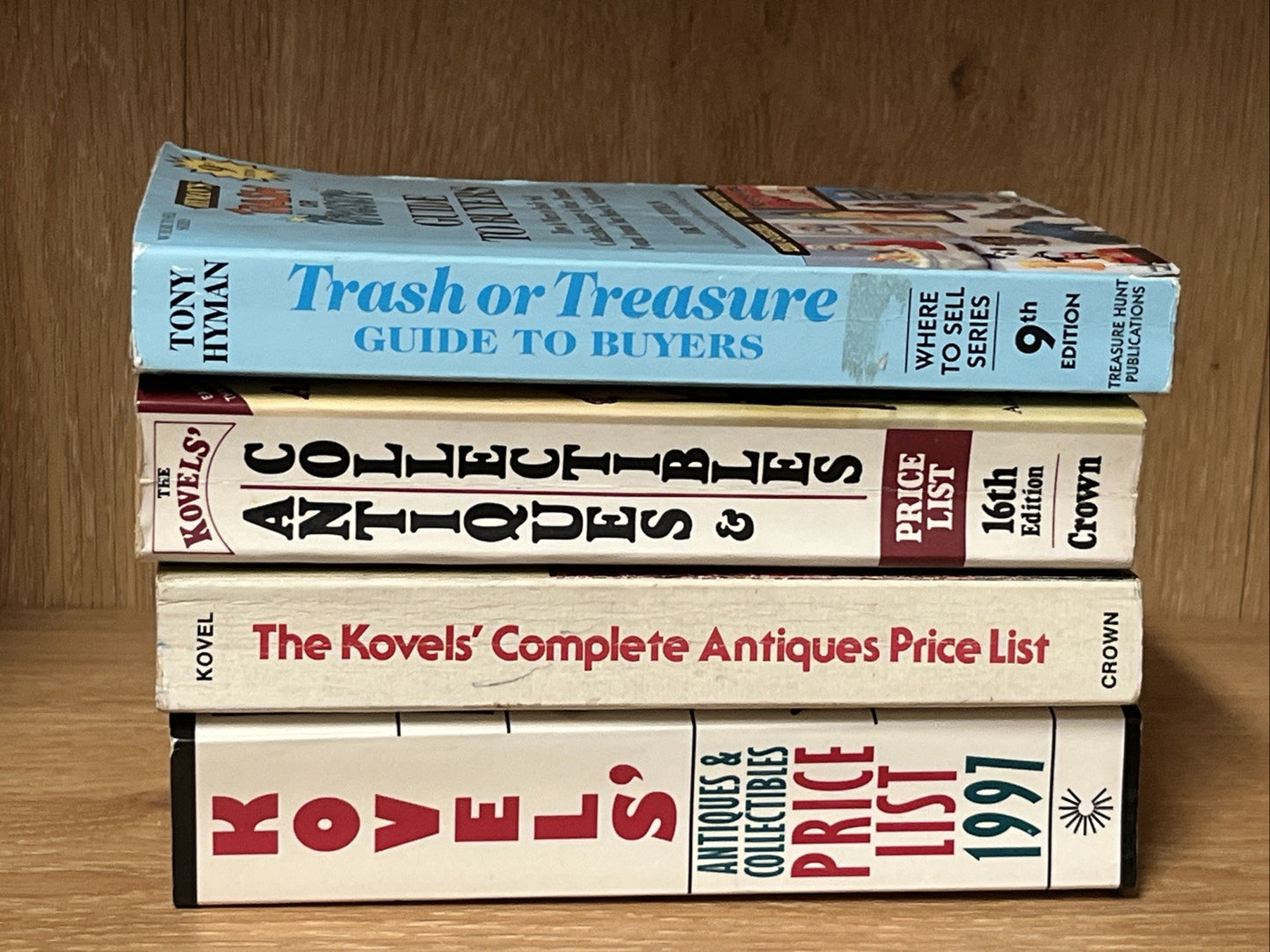 Kovels' Antiques & Collectibles Price List  Hyman’s Trash Or Treasure Book Lot 5