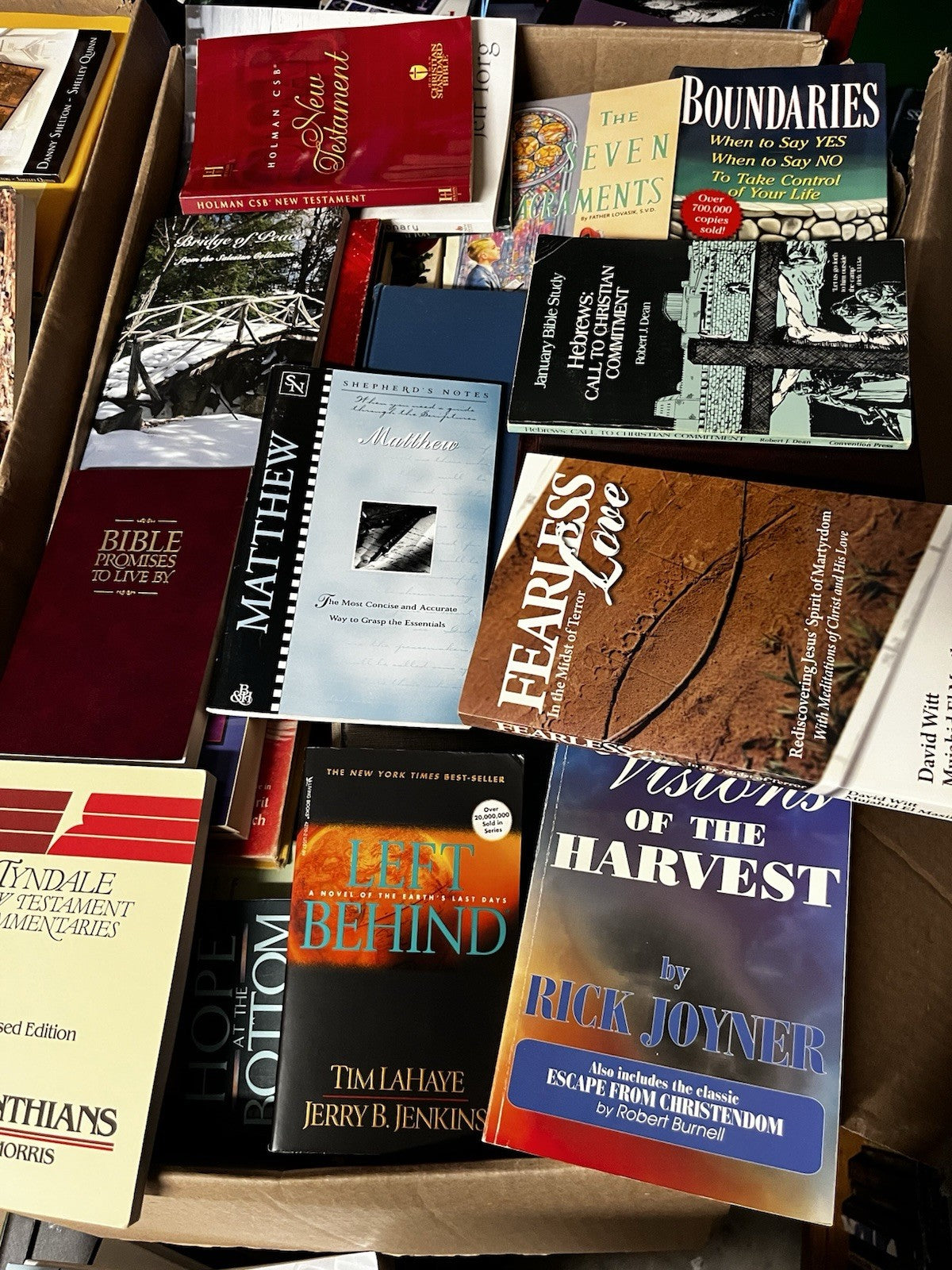 Christian Book Bundle - Bible Study, Sermons, Theology (7pc)