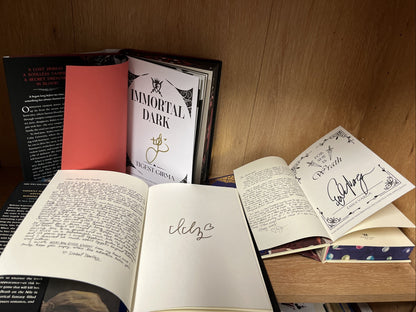 Fairytale Book Lot of 3 SIGNED Owlcrate, Isabel Ibanez, Varga,Girma Special Ed