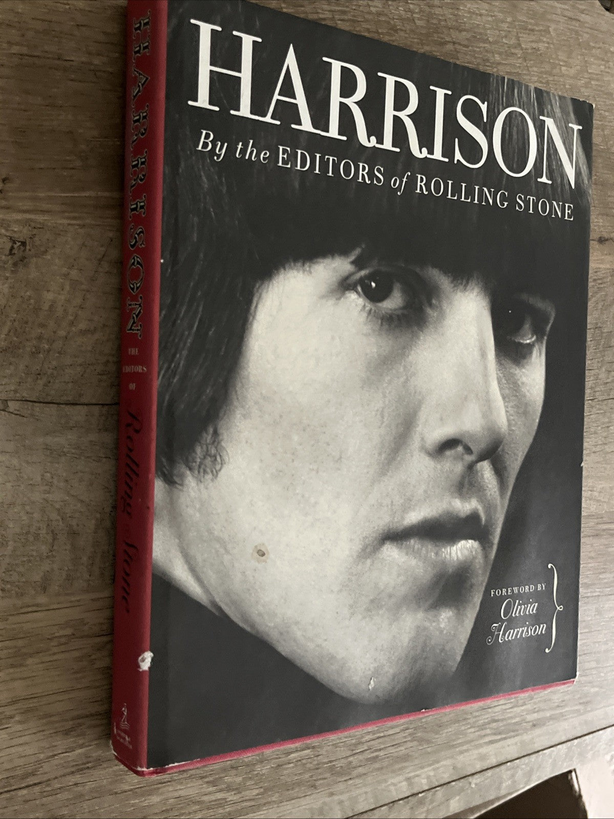 Harrison by Editors Of Rolling Stone by Olivia Harrison (2002, Hardcover)