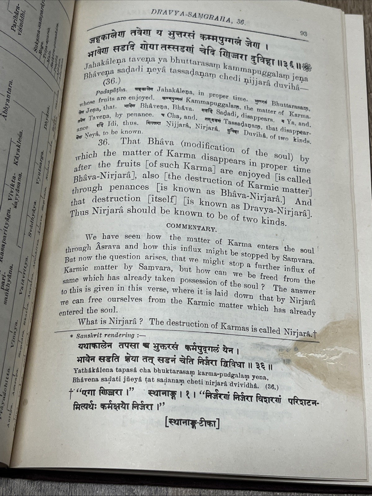 Dravya-Samgraha of Nemichandra Siddhanta-Chakravarti by Sarat C. Ghoshal 1989