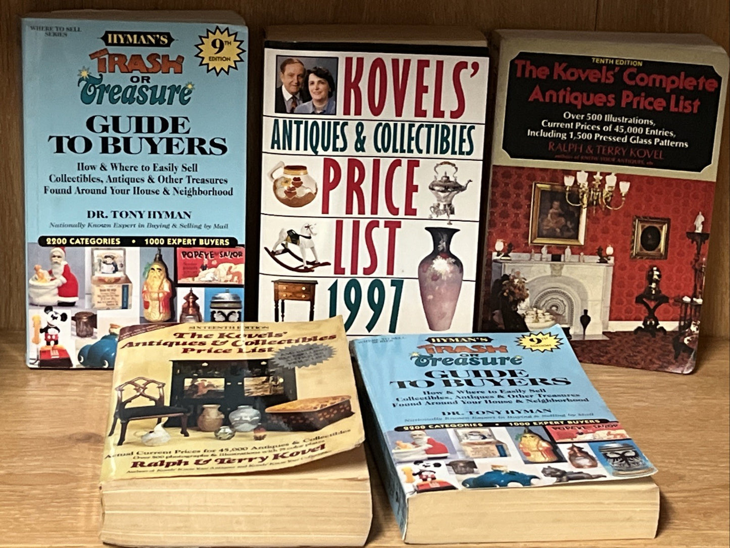 Kovels' Antiques & Collectibles Price List  Hyman’s Trash Or Treasure Book Lot 5