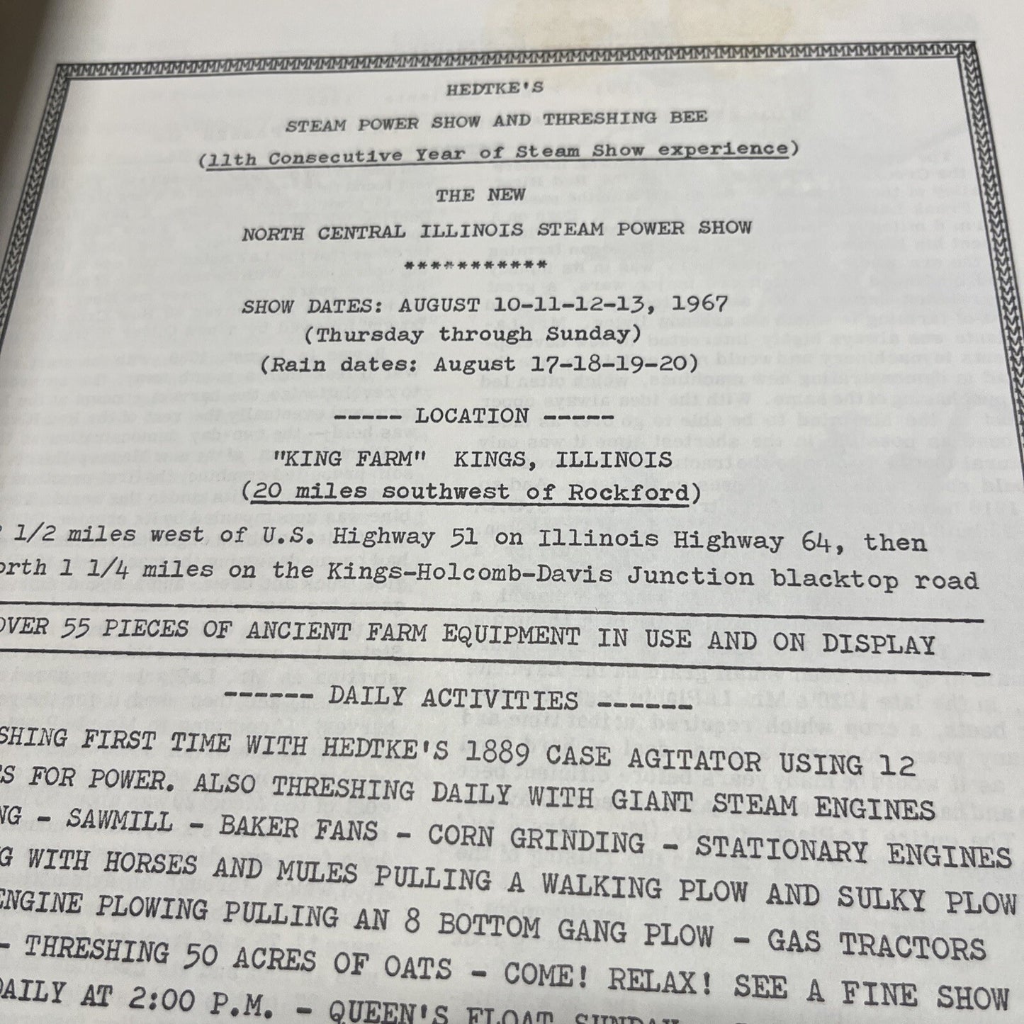 VT Engineers and Engines News Paper May -June 1967 Vol. 13 No 1 Acceptable Cond