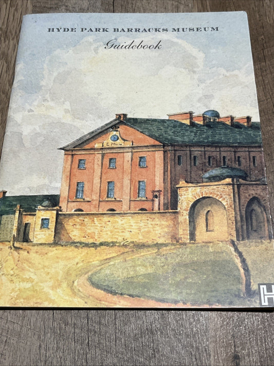 guidebook for the Hyde Park Barracks Museum in Sydney, Australia