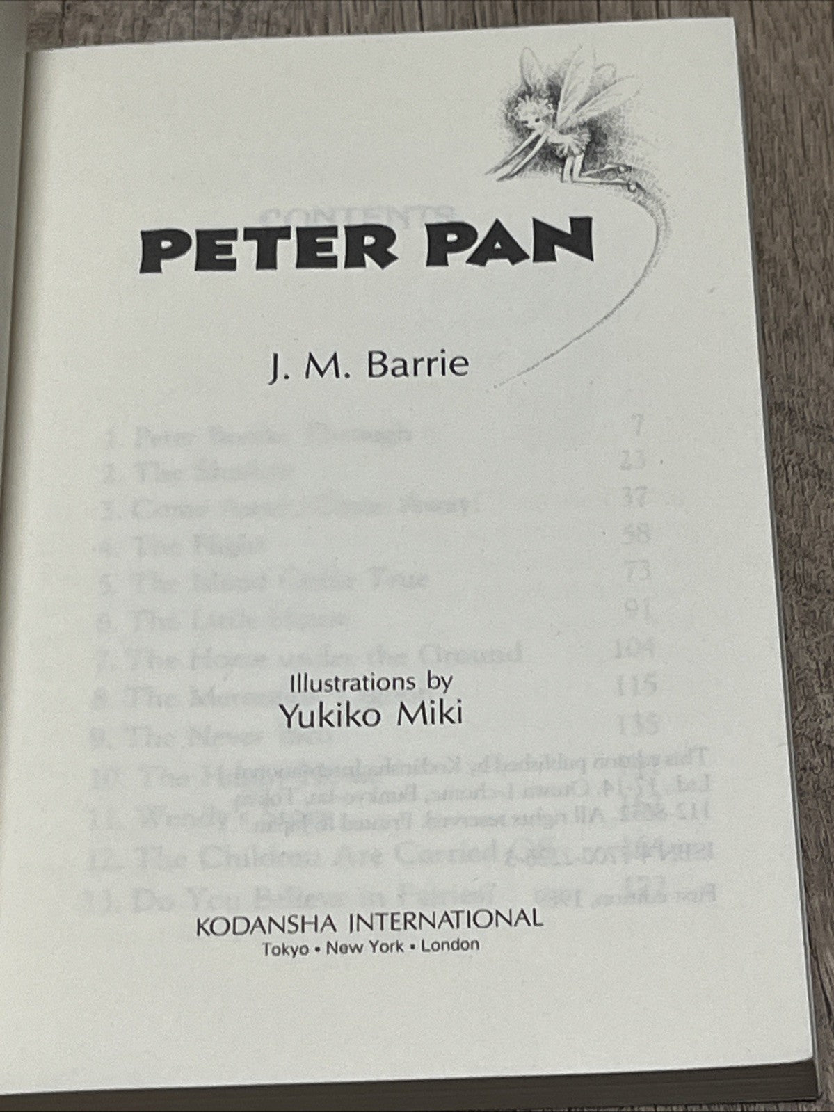 ピーター・パン  Peter Pan (Kodansha English Library)  JM Barrie