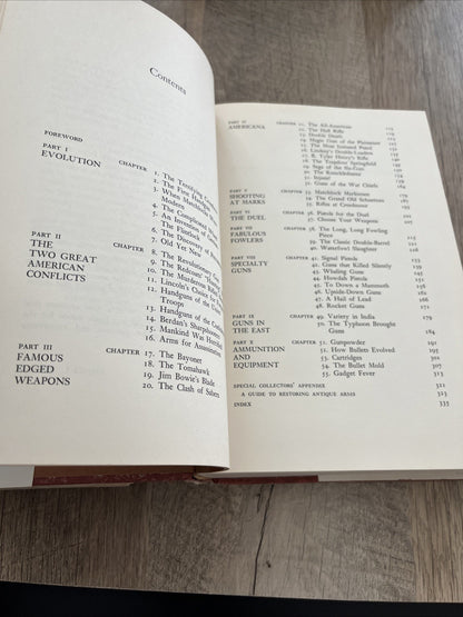 Pageant Of The Gun 1st Edition SIGNED COPY RARE Old Vintage 1967