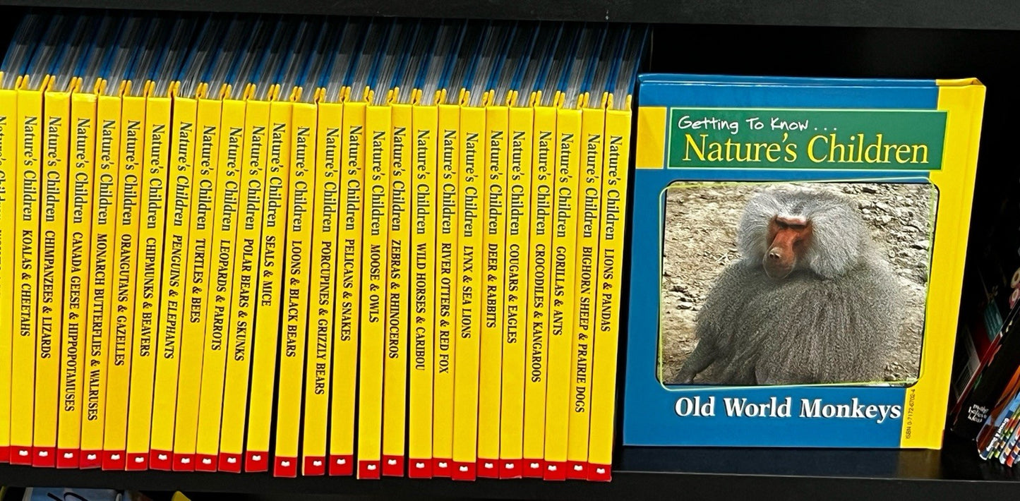 Nature's Children Books Lot of 27 Volumes