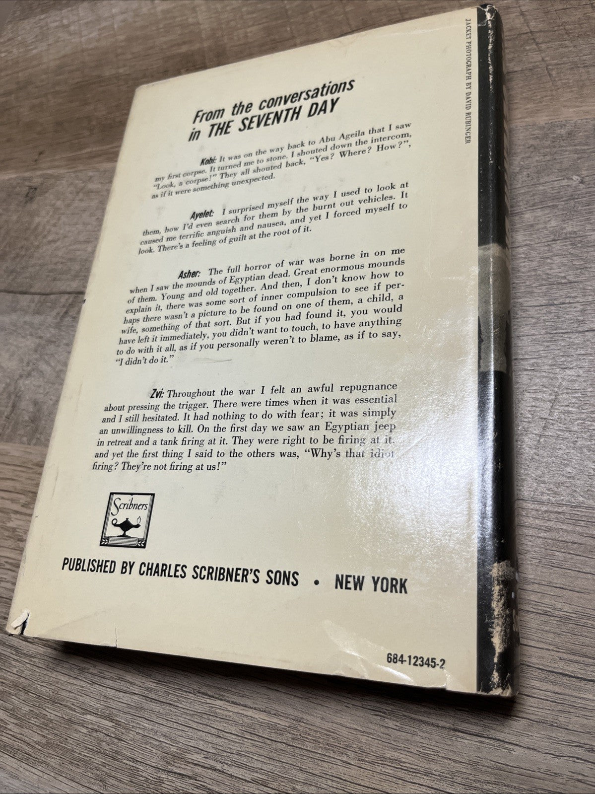 The 7th day, soldier's talk about Six days war, 1st English edit., USA , 1970.