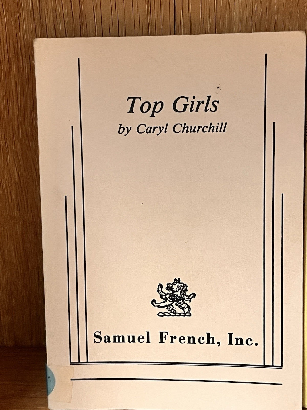 Lot of 4 Samuel French Plays - The Odd Couple| Vanities | Top Girls | Royal Fam