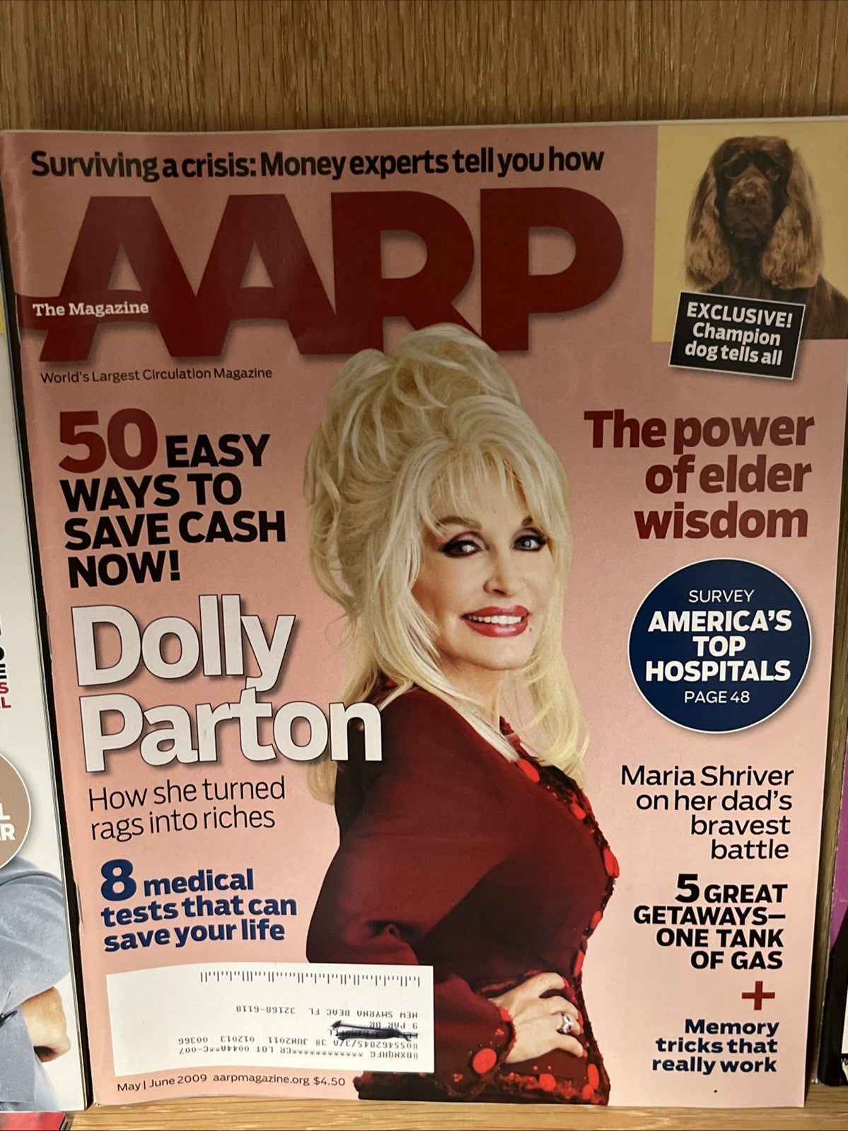 Lot of 6 AARP The Magazine December 2004/2008/2009