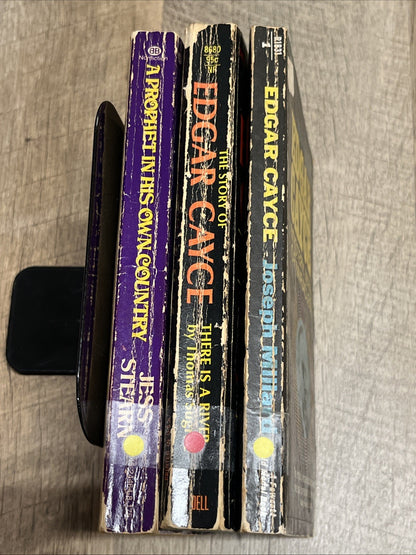 Edgar Cayce Books lot of 3 books 1967/1970/1975
